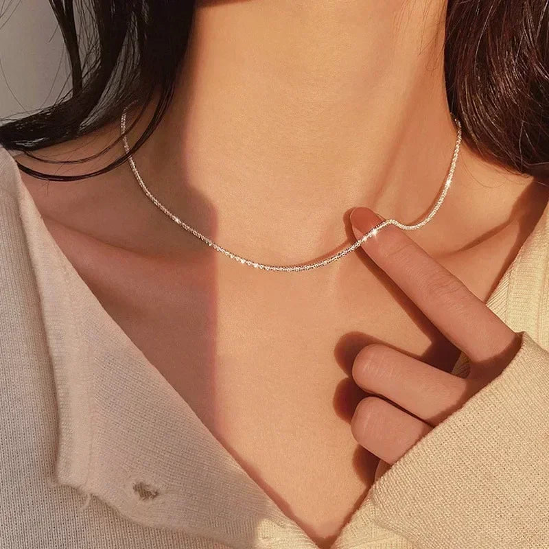 Popular Necklace For Women Clavicle Chain Choker Fashion Jewelry Accessories Wedding Party Birthday Gift Pendant
